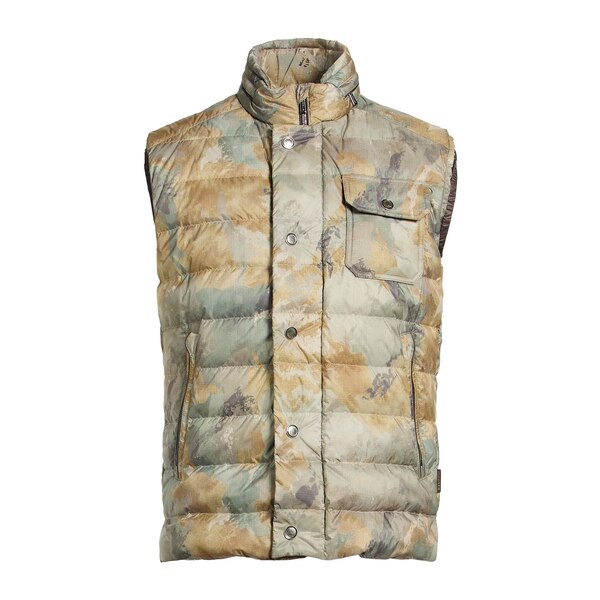【貨物輸送無料】 ムーレー メンズ 上衣＆上衣 アウター Vests Green
