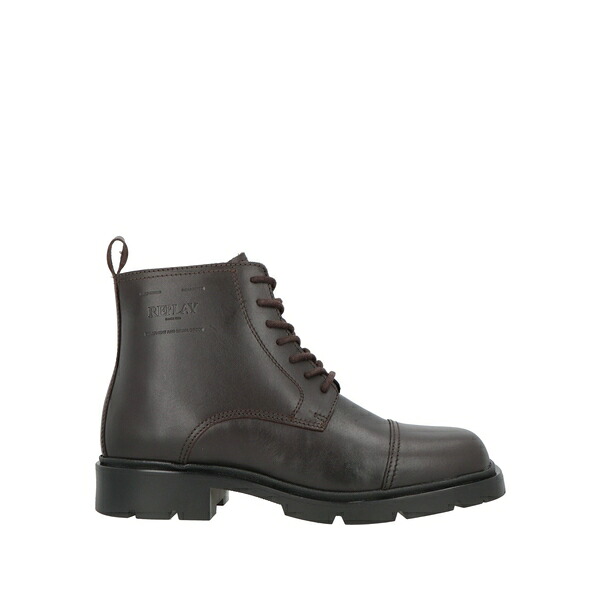 【貨物輸送無料】 リプレー メンズ ブーツ シューズ Ankle boots Brown