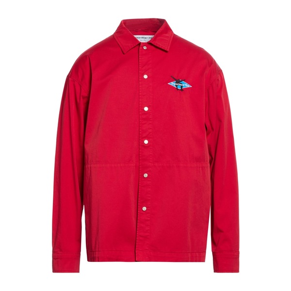 【送料無料】 デパートメントファイブ メンズ ジャケット＆ブルゾン アウター Jackets Red｜asty