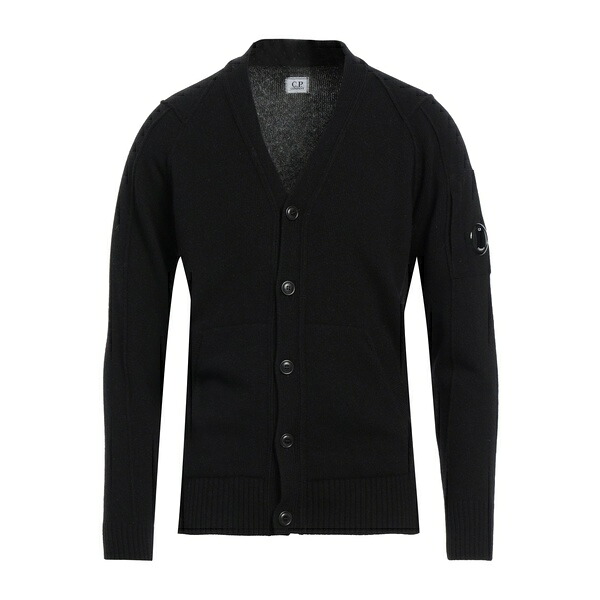 【貨物輸送無料】 シーピーカンパニー メンズ ジレー アウター Cardigans Black