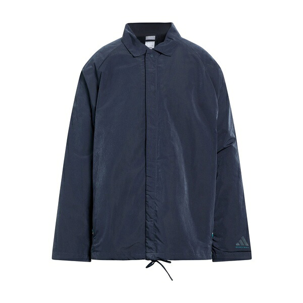 【貨物輸送無料】 アディダス メンズ 上衣＆上衣 アウター Overcoats \u0026 Trench Coats Blue