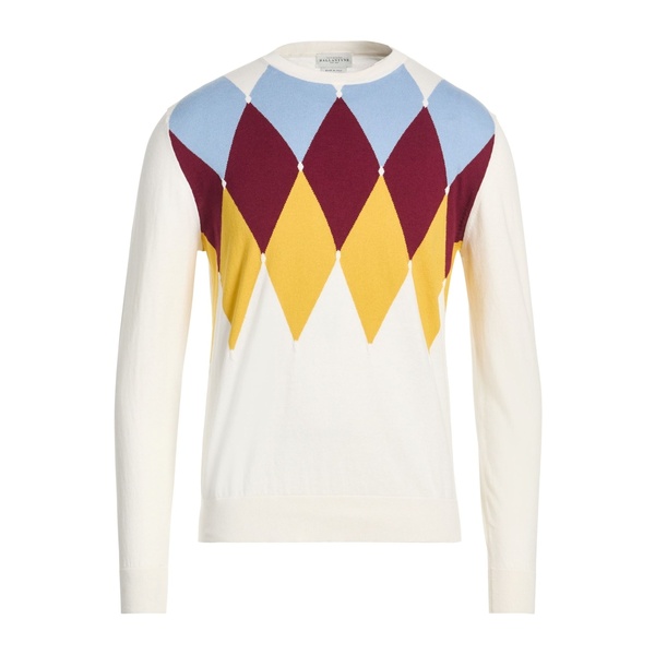 【貨物輸送無料】 バランタイン メンズ 編み物\u0026ティーシャツ アウター Sweaters White