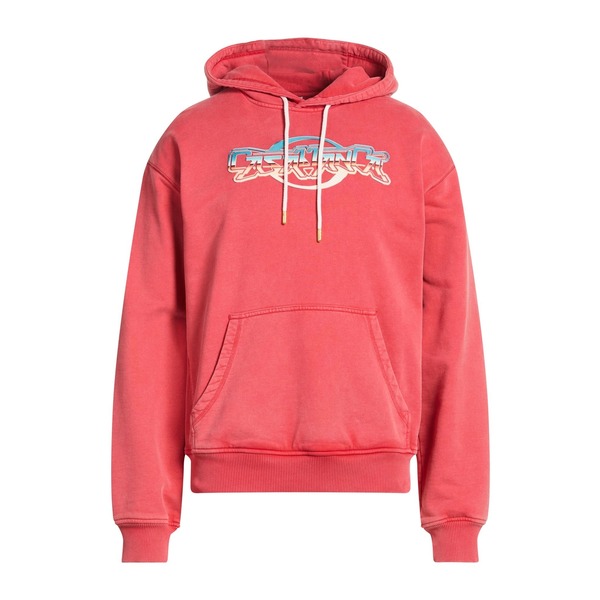 【貨物輸送無料】 カサブランカ メンズ パーカー・スウェットシャツ アウター Sweatshirts Orange