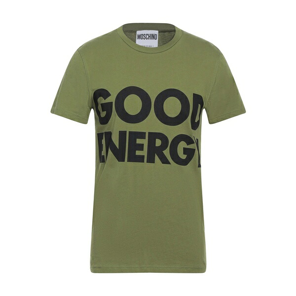 【貨物輸送無料】 モスキーノ メンズ プルオーバー トップス T-shirts Green
