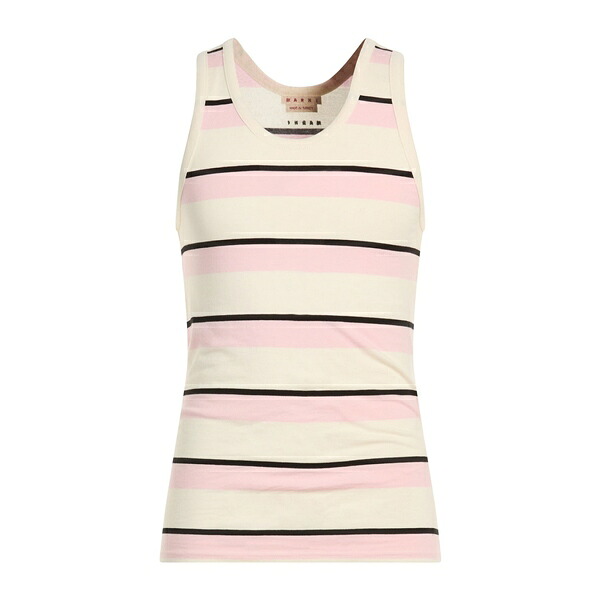 【送料無料】 マルニ メンズ Tシャツ トップス Tank tops Pink｜asty