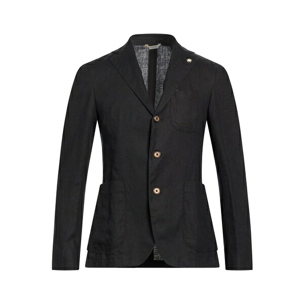 【貨物輸送無料】 マニュエル リッツ メンズ 上衣＆上衣 アウター Blazers Black