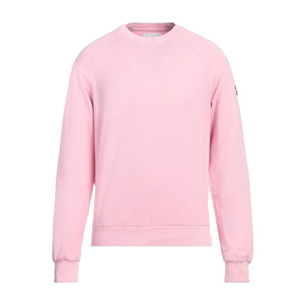 【貨物輸送無料】 コオペラティーヴァ ペスカトーリ ポシリポ メンズ パーカー・スウェットシャツ アウター Sweatshirts Pink