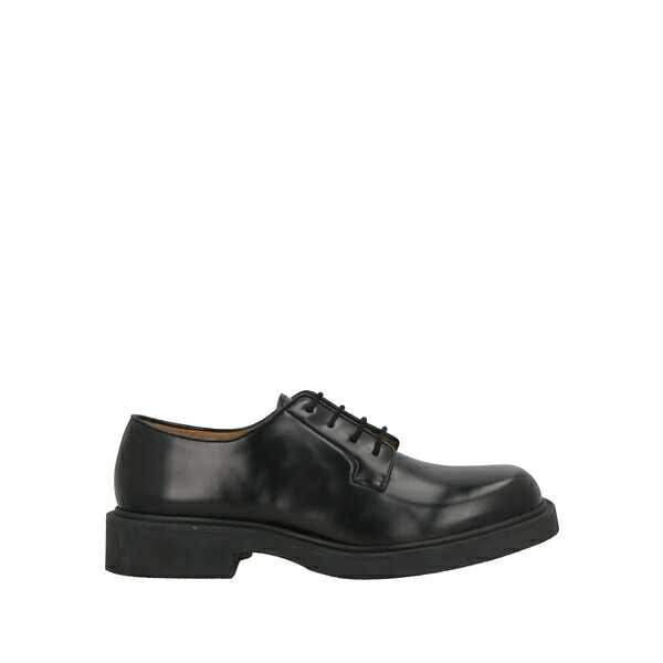 【貨物輸送無料】 沙子ロ メンズ お召しものシューズ シューズ Lace-up shoes Black