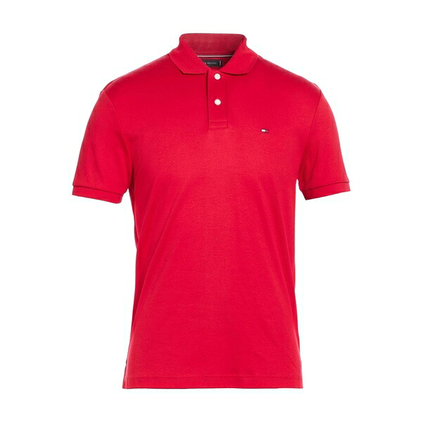 【送料無料】 トミー ヒルフィガー メンズ Tシャツ トップス Polo shirts Red｜asty