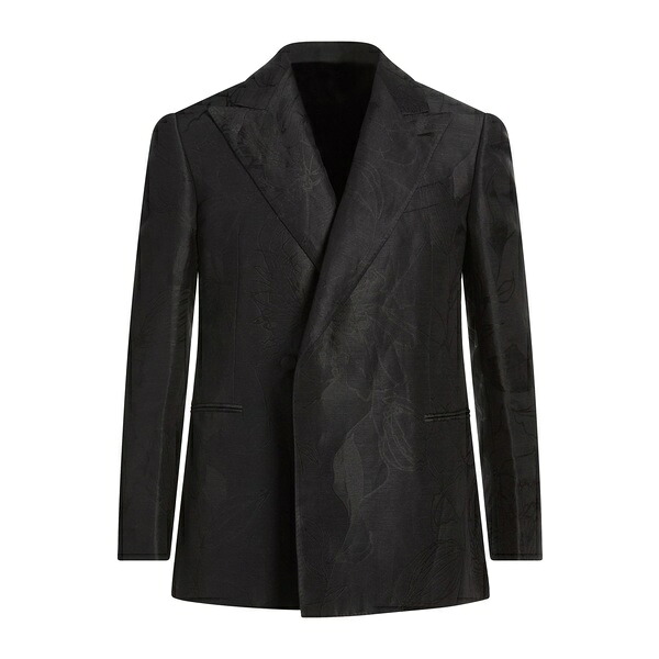 【貨物輸送無料】 カルーゾ メンズ 上衣＆上衣 アウター Blazers Black