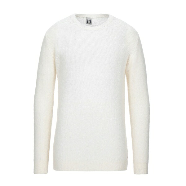 【貨物輸送無料】 モロ 十一 メンズ 編み物\u0026スウェーター アウター Sweaters White