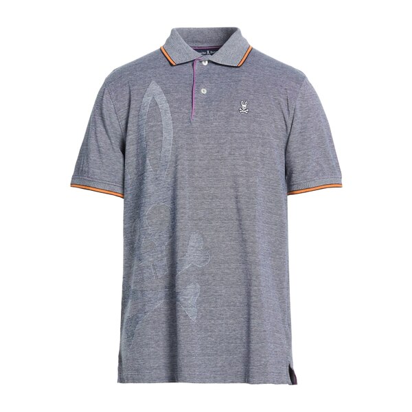 【貨物輸送無料】 サイコバニー メンズ プルオーバー トップス Polo shirts Blue