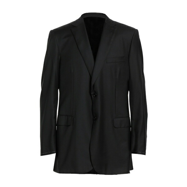 【貨物輸送無料】 ブリオーニ メンズ 上衣＆上衣 アウター Blazers Black