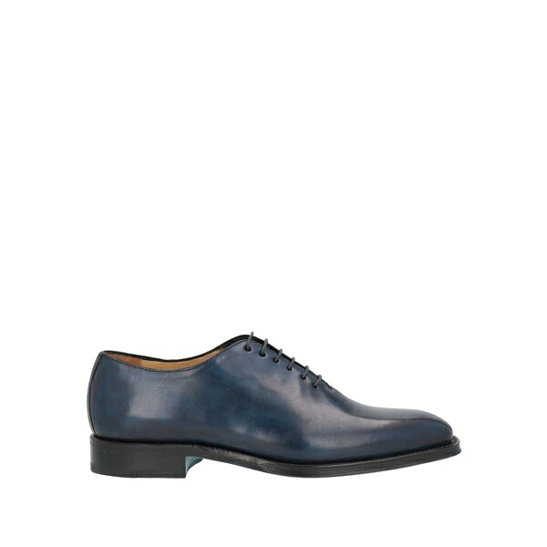 【貨物輸送無料】 ストール・マンテラッシ メンズ 御召しものシューズ シューズ Lace-up shoes Blue