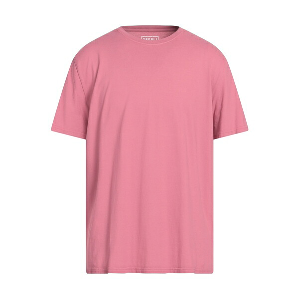【貨物輸送無料】 フェデーリ メンズ プルオーバー トップス T-shirts Pink