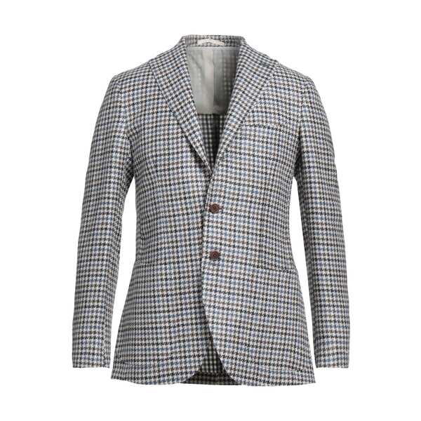 【送料無料】 ジャンパオロ メンズ ジャケット&ブルゾン アウター Blazers Blue|asty