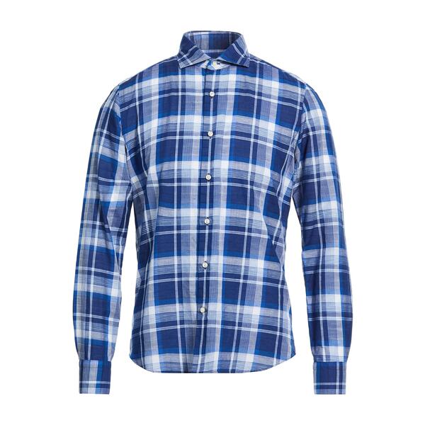【貨物輸送無料】 サビルロー メンズ プルオーバー トップス Shirts Blue