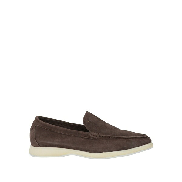 【貨物輸送無料】 アンドレア ヴェントゥーラ フィレンツェ メンズ スリッポン・ローファー シューズ Loafers Brown