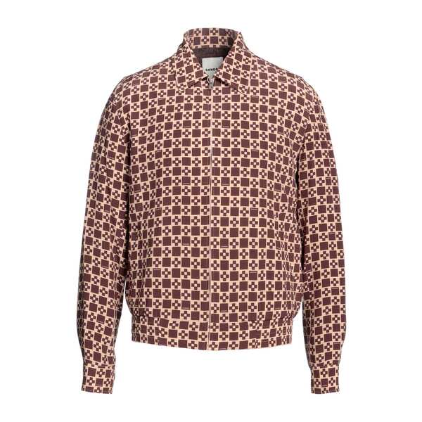【貨物輸送無料】 沙子ロ メンズ 上衣＆上衣 アウター Jackets Brown