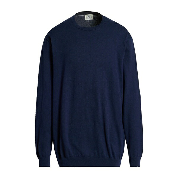 【貨物輸送無料】 エムキュージェイ メンズ 編み物\u0026ティーシャツ アウター Sweaters Blue