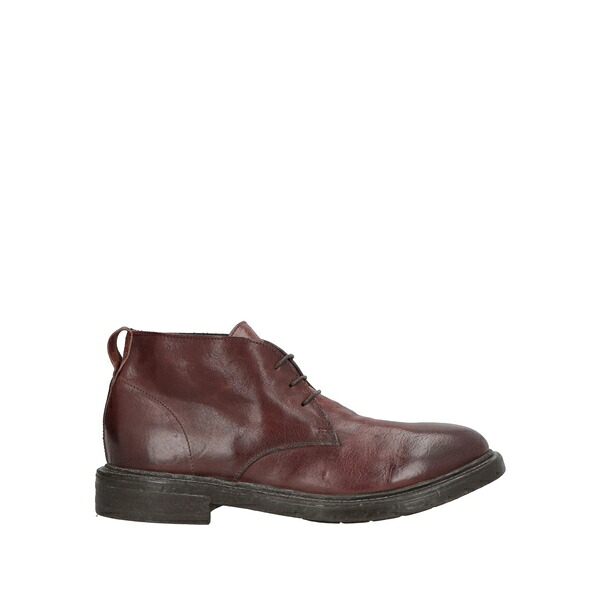 【貨物輸送無料】 モマ メンズ ブーツ シューズ Ankle boots Brown