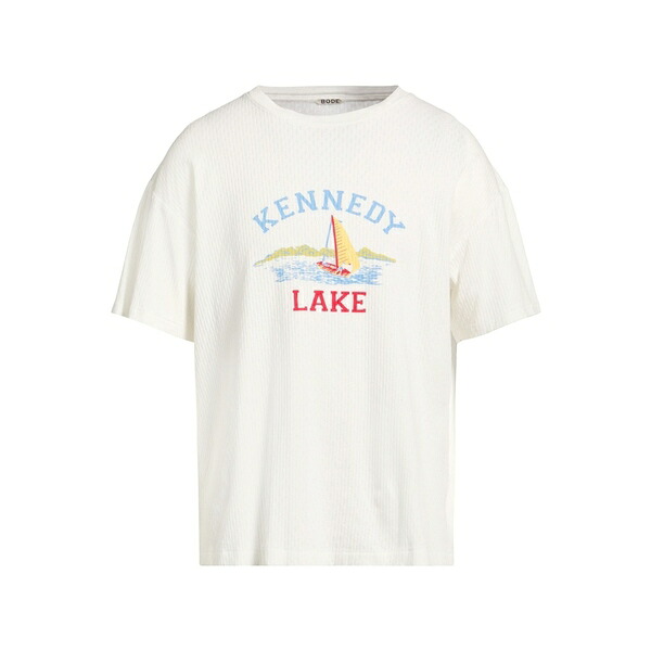【貨物輸送無料】 ボーディ メンズ プルオーバー トップス T-shirts White