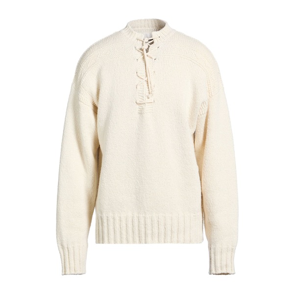 【貨物輸送無料】 ジル・サンダー メンズ 編み物\u0026プルオーバー アウター Sweaters White