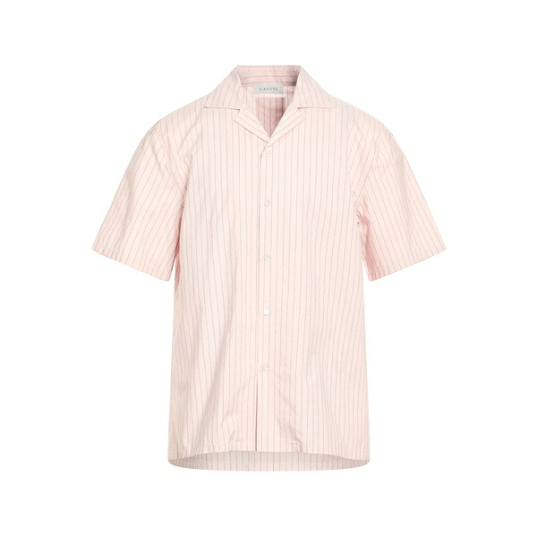 【貨物輸送無料】 ランバン メンズ プルオーバー トップス Shirts Pink