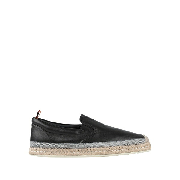 【貨物輸送無料】 トッズ メンズ サンダル シューズ Espadrilles Black