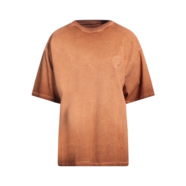 【送料無料】 オープニングセレモニー メンズ Tシャツ トップス T-shirts Brown|asty