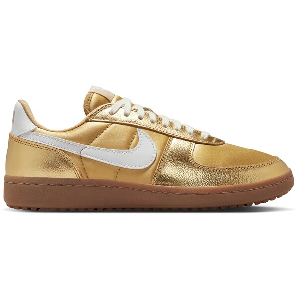 Nike ナイキ レディース スニーカー  【Nike Field General Metallic Gold (Women\u0027s)】  大いさ US_7.5(24.5珊) Metallic Gold/Gum Dark Brown/Sail 靴-スニーカー-レディース靴