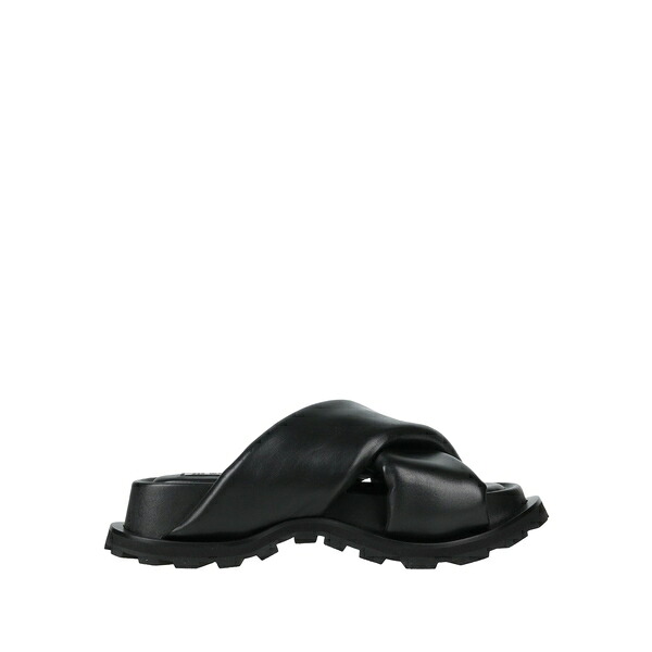 【送料無料】 ジル・サンダー レディース サンダル シューズ Sandals Black｜asty