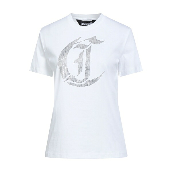 【送料無料】 ロベルトカヴァリ レディース Tシャツ トップス T-shirts White｜asty 15,466円