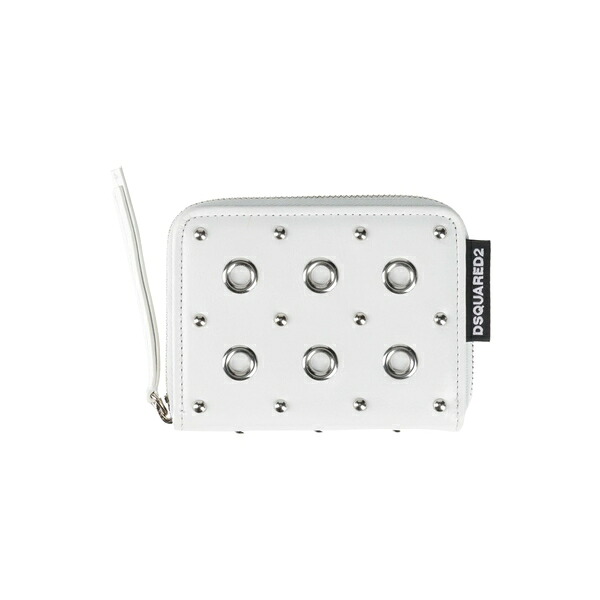 【貨物輸送無料】 ディースクエアード レディース 紙入れ 付属品 Wallets White