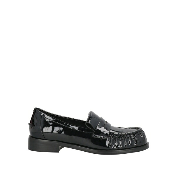 【送料無料】 ルチアーノ バラキーニ レディース スリッポン・ローファー シューズ Loafers Black
