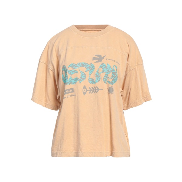 【送料無料】 リプレイ レディース Tシャツ トップス T-shirts Beige