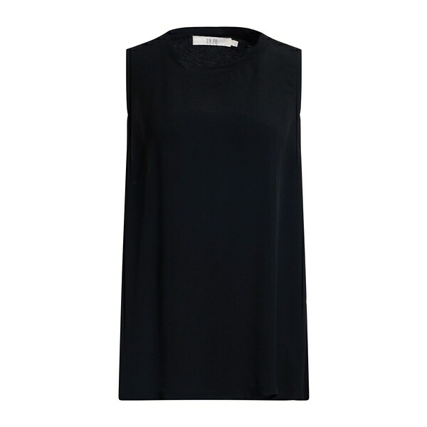 【送料無料】 ナインティーン セブンティ レディース Tシャツ トップス Tops Black