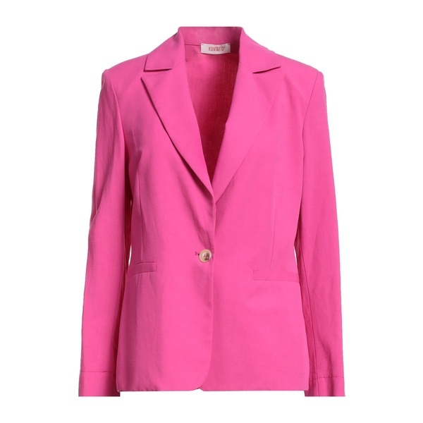 【送料無料】 コンタット レディース ジャケット＆ブルゾン アウター Blazers Pink