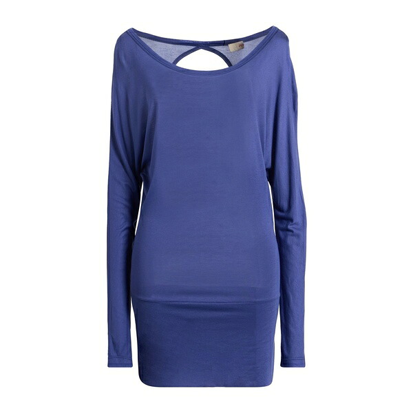 【送料無料】 ユッカ レディース ワンピース トップス Mini dresses Blue