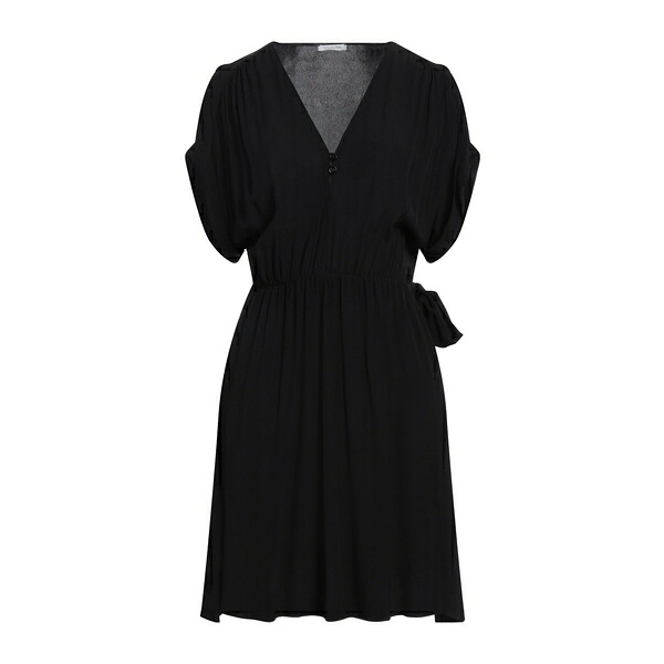【送料無料】 パトリツィア ペペ レディース ワンピース トップス Mini dresses Black|asty