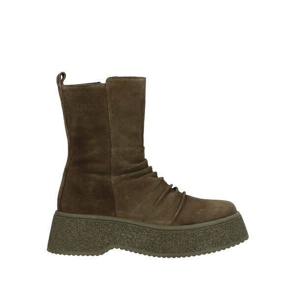 【送料無料】 トスカブルー? レディース ブーツ シューズ Ankle boots Green｜asty