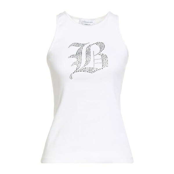 【送料無料】 ブルマリン レディース Tシャツ トップス Tops White