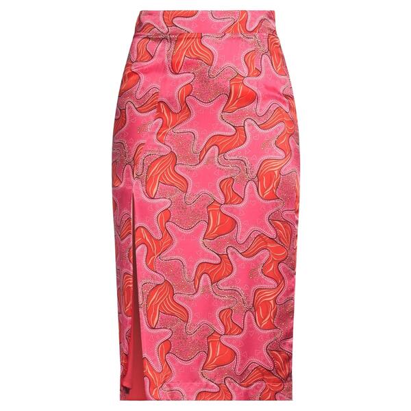 【送料無料】 アレッサンドロエンリケス レディース スカート ボトムス Midi skirts Pink|asty