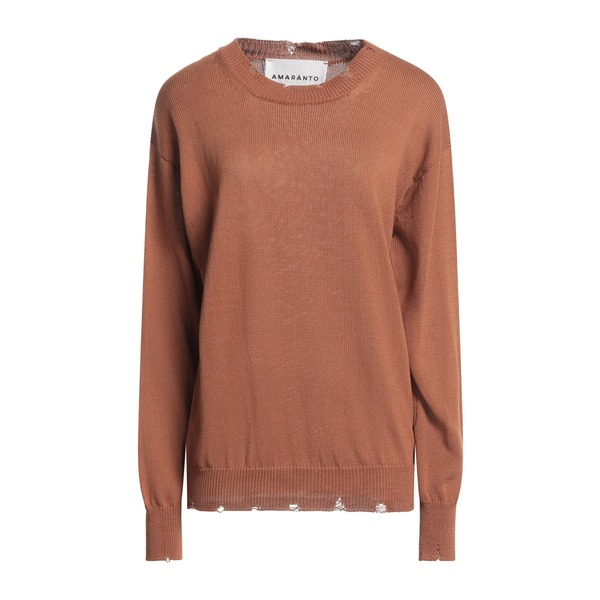 【送料無料】 アマラント レディース ニット&セーター アウター Sweaters Beige