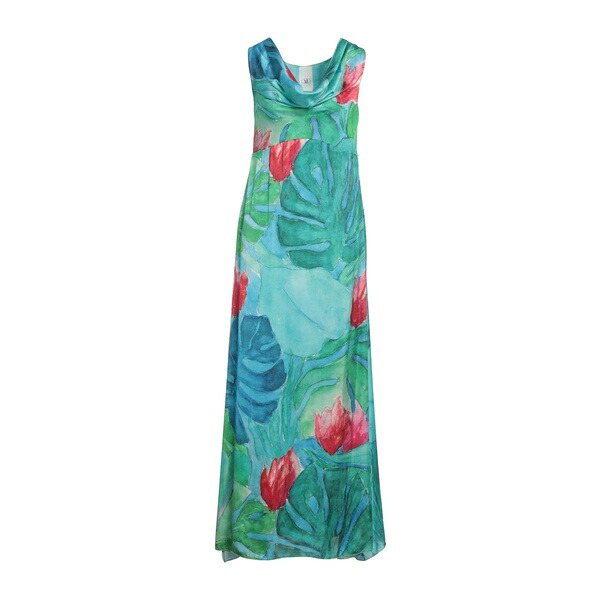 【送料無料】 ミルヴァ ミ レディース ワンピース トップス Maxi dresses Azure