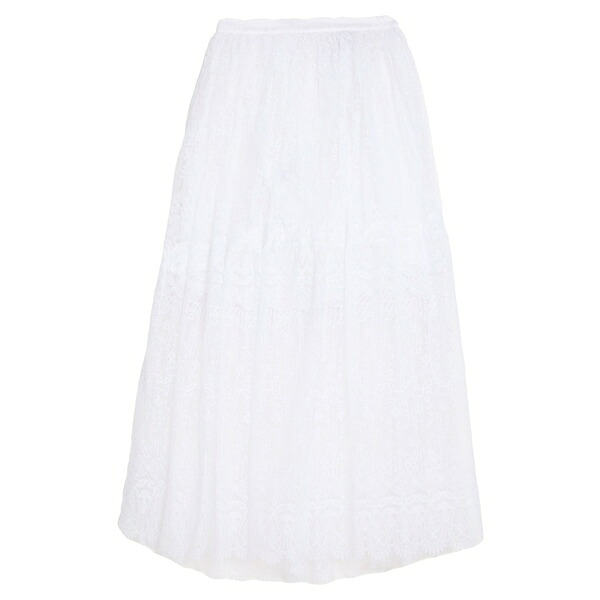 【送料無料】 エルマンノ シェルヴィーノ レディース スカート ボトムス Maxi skirts White