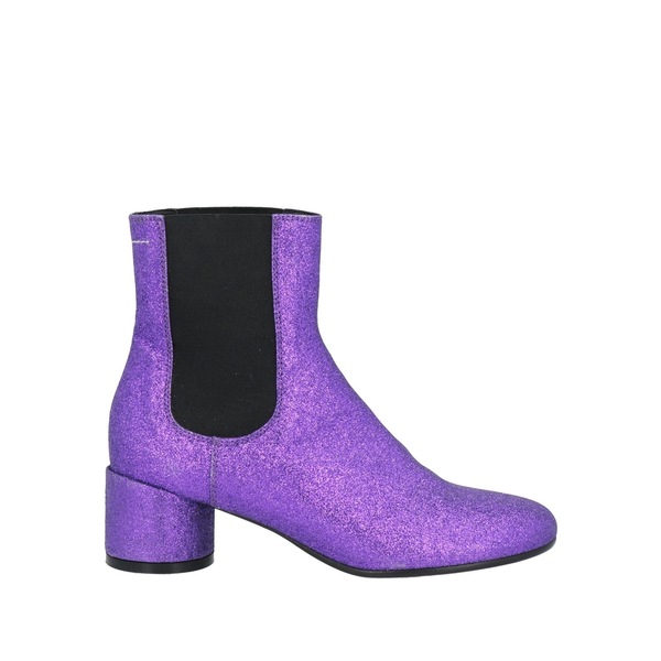 【送料無料】 マルタンマルジェラ レディース ブーツ シューズ Ankle boots Purple