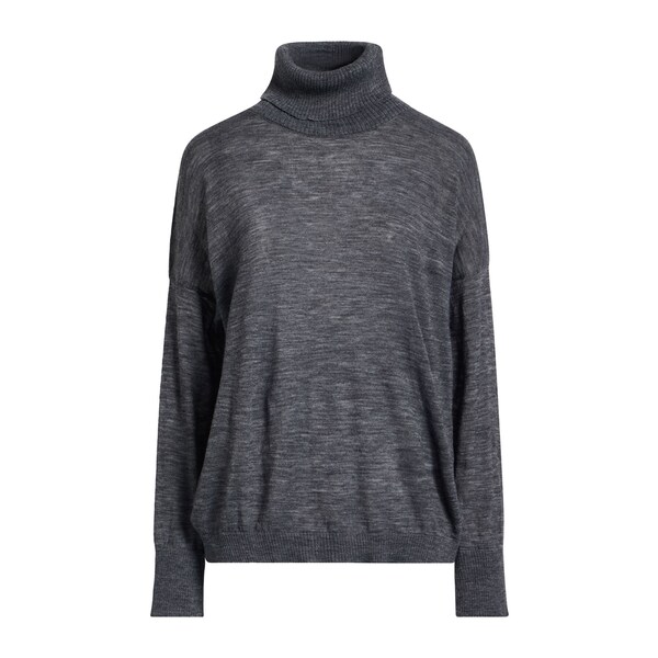 【送料無料】 クロッチ レディース ニット&セーター アウター Turtlenecks Grey