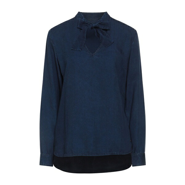 【貨物輸送無料】 ヤコブ コーエン レディース ティーシャツ トップス Tops Blue レディースファッション-Tシャツ・カットソー