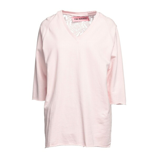 【送料無料】 ピンク メモリーズ レディース パーカー・スウェットシャツ アウター Sweatshirts Pink